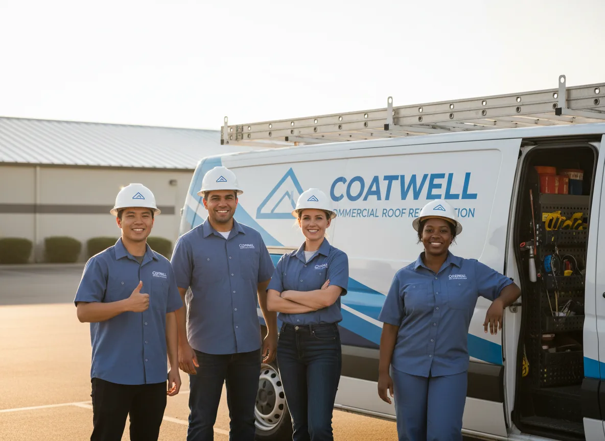 Commercial roof coating company in Peckville, PA